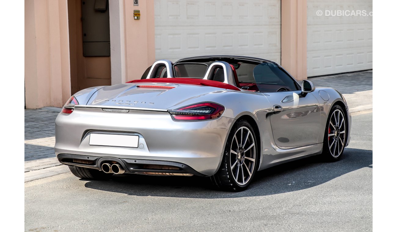 Porsche Boxster S 2013 GCC Warranty with Zero Down-Payment.