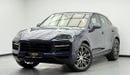 Porsche Cayenne Base Coupe 2024 Porsche Cayenne Coupe, 2028 Porsche Warranty, Full Porsche Service History, GCC