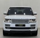 لاند روفر رينج روفر 2017 Range Rover Vogue SE Supercharged, 2024 Range Rover Warranty + Service Pack, Full Options, GCC