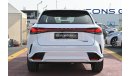 لكزس RX 500h Lexus RX500h F-Sport 2.4L, 4-cylinder, In-line, Turbo, Hybrid, AWD, CUV Model 2024, Color White