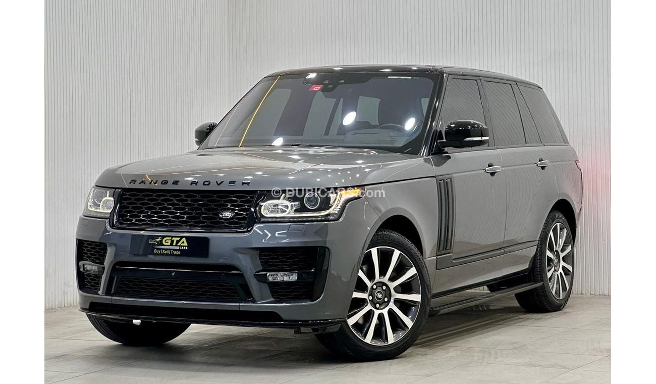 Land Rover Range Rover 2017 Range Rover Vogue SE Supercharged V8, Warranty, Full Range Rover Service History, GCC