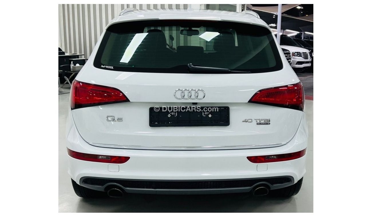 Used Audi Q5 40 TFSI SLine GCC .. FSH .. S line .. NAV .. Perfect