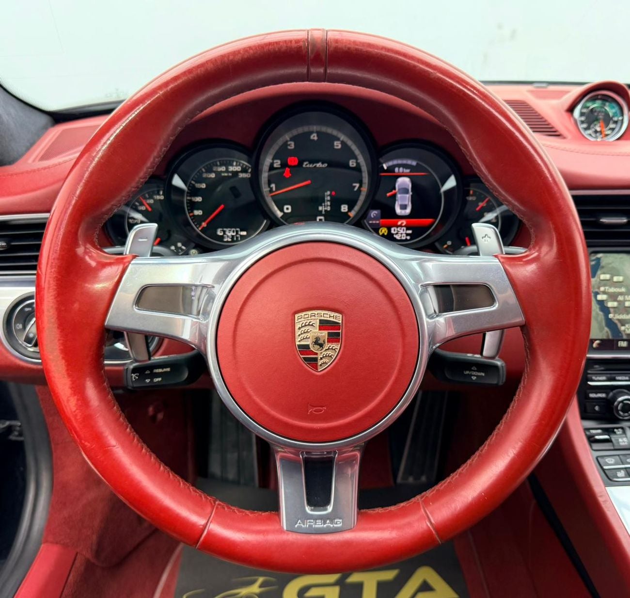Porsche 911 2014 Porsche 911 Turbo, Porsche Warranty+Full Service History, GCC Specs