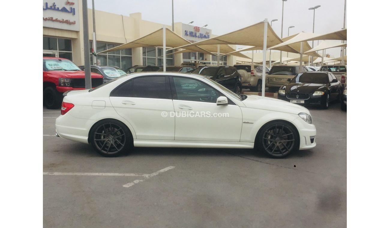 Mercedes Benz C63 AMG model 2012 car prefect condition full service full option low mileage