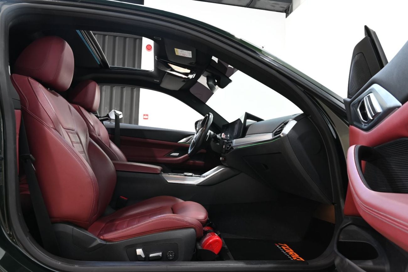 BMW 420i M SPORT 2024 BMW 420i Coupe M-Sport, 11/12/2028 BMW Warranty And Service Pack, BMW Service History, GCC