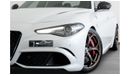 Alfa Romeo Giulia 2018 Alfa Romeo Giulia Quadrifoglio / Full Alfa Service History