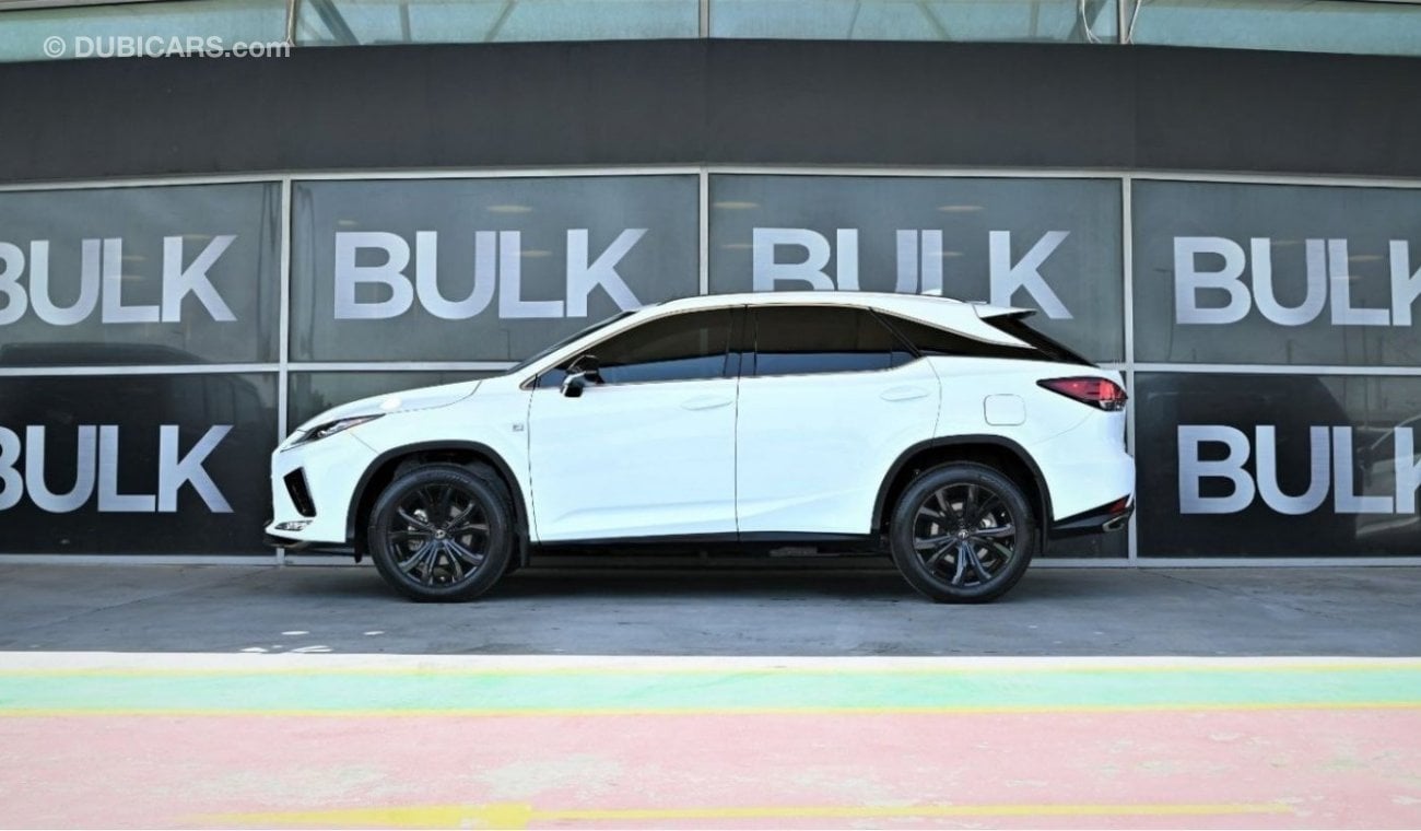 Lexus RX350 F Sport Lexus RX 350 - Original Paint - Black Edition - F-Sport - AED 3,420 Monthly Payment - 0% DP