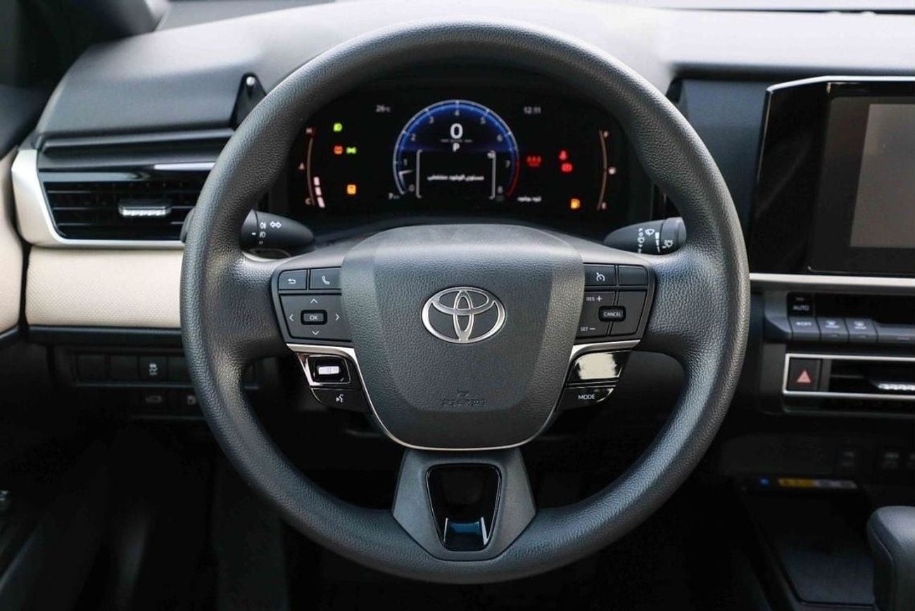 Toyota Camry 2025 TOYOTA CAMRY E 2.5 - SILVER inside BEIGE | Export Only