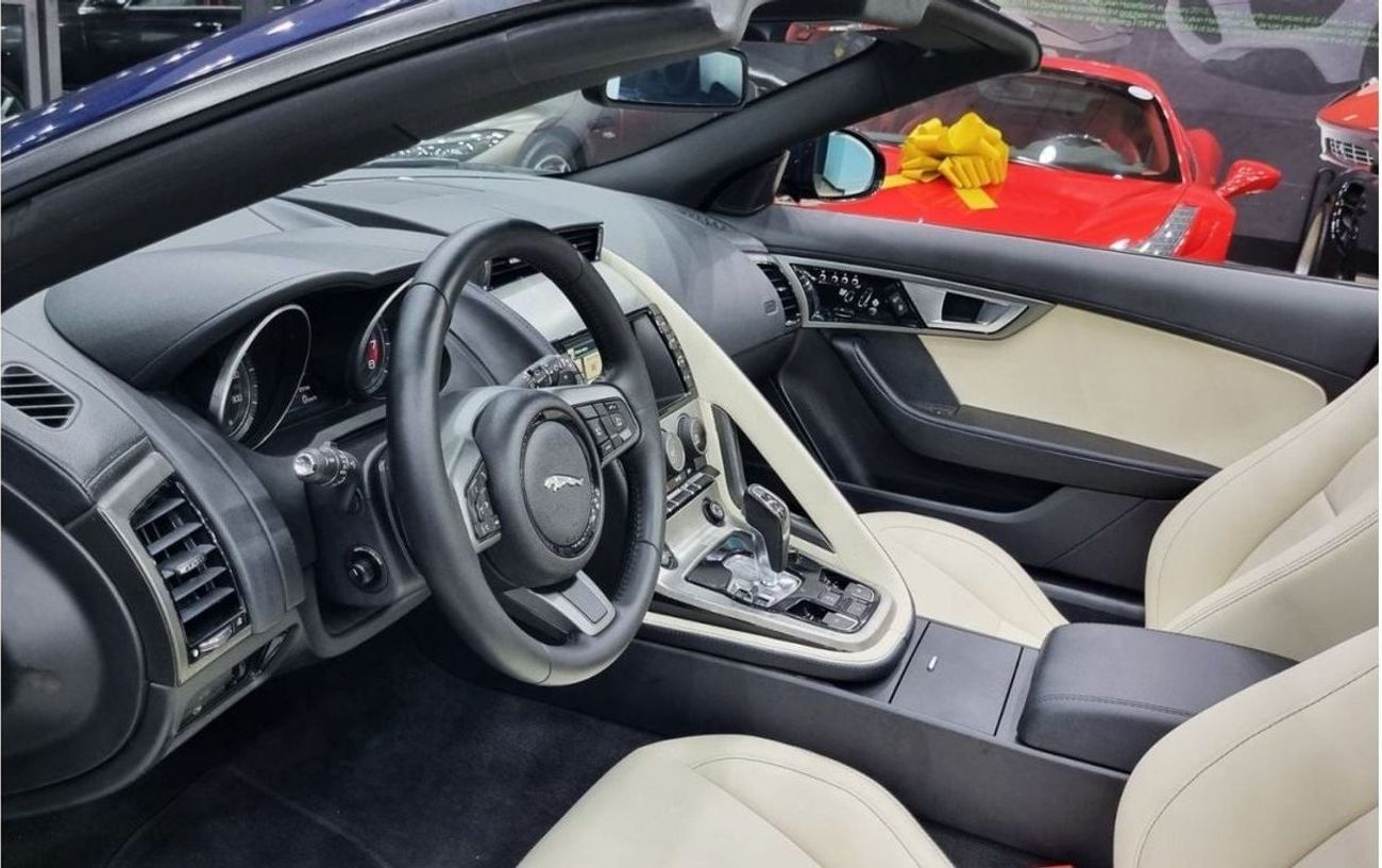 Jaguar F Type Std JAGUAR F TYPE 2015 GCC IN BEAUTIFUL SHAPE FOR 79K AED