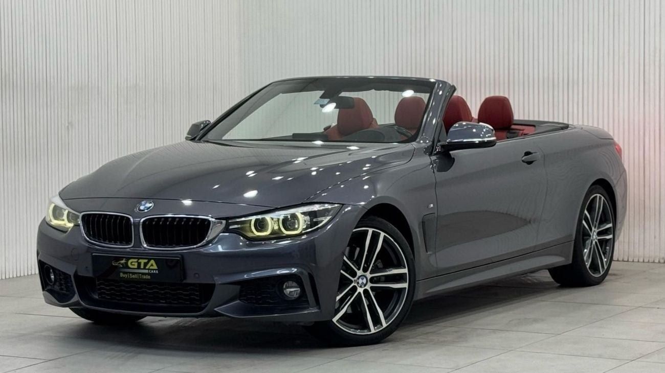 بي أم دبليو 430i M Sport 2.0L 2019 BMW 430i Convertible with M Sport, AAA Warranty 02/26, Full Service History, GCC