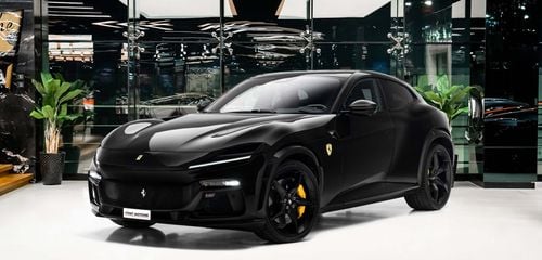 Ferrari Purosangue 6.5L V-12 Naturally Aspirated Engine