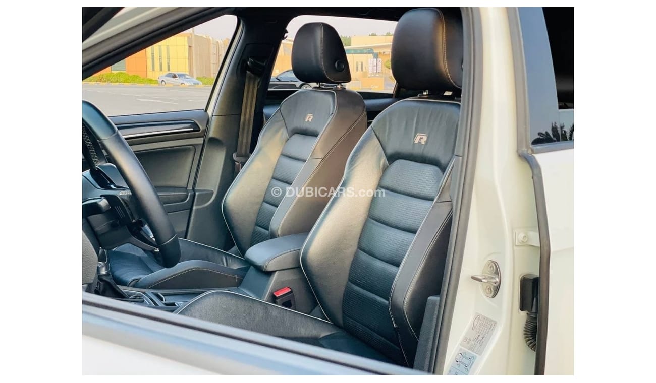 فولكس واجن جولف VOLKSWAGEN GOLF R MODEL 2018 GCC SPACE FREE PAINT FREE ACCEDENT