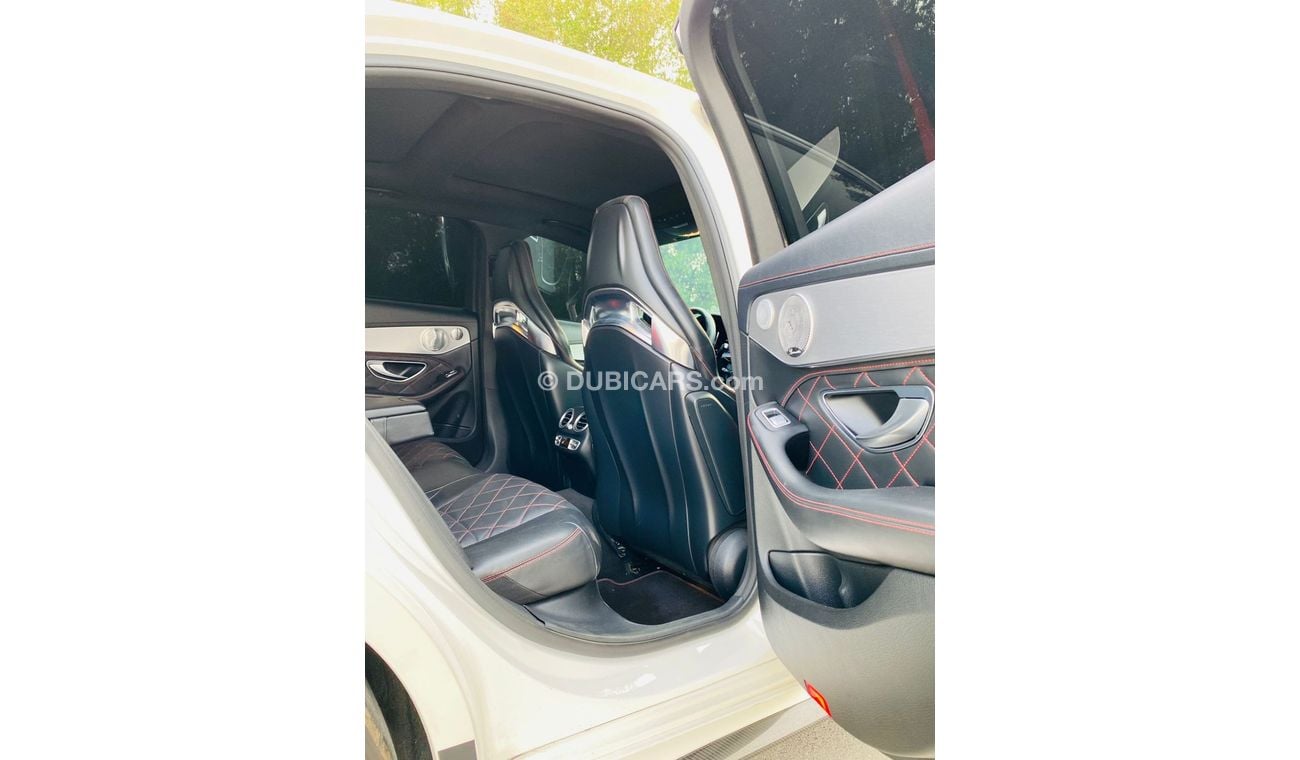 Mercedes-Benz C 63 AMG MERCEDES BANZ AMG C63 S 2015 GCC  FULL OPTION PERFECT CONDITION