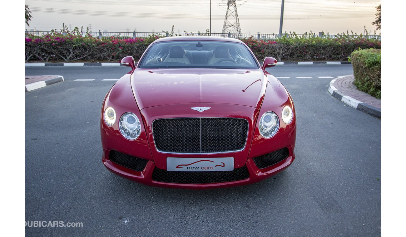 Bentley Continental GT BENTLEY GT -2013 - GCC - ZERO DOWN PAYMENT - 5820 AED/MONTHLY FULL SERVICE HISTORY