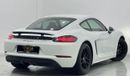 Porsche 718 Cayman Std 2.0L A/T 2019 Porsche 718 Cayman, November 2025 Porsche Warranty, Full Porsche Service History,