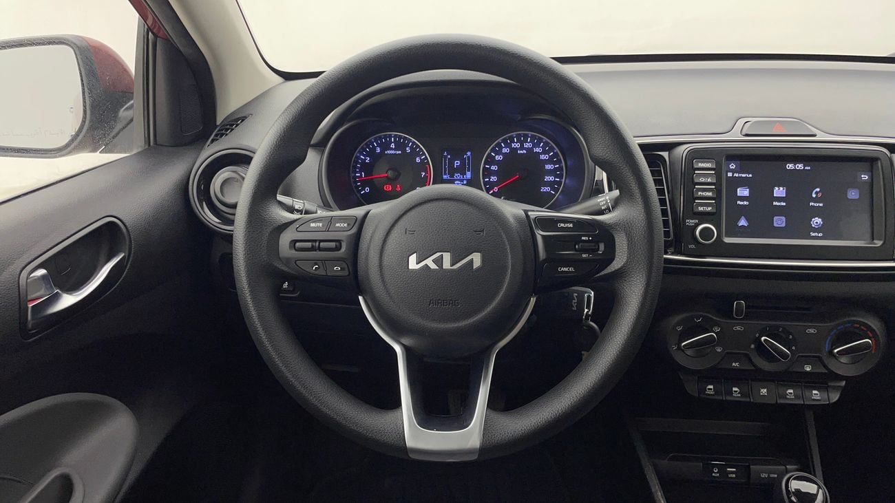 Kia Pegas 2022 EX | AED 449/Month | 0 DP | 30 Day Return | Warranty | Service History