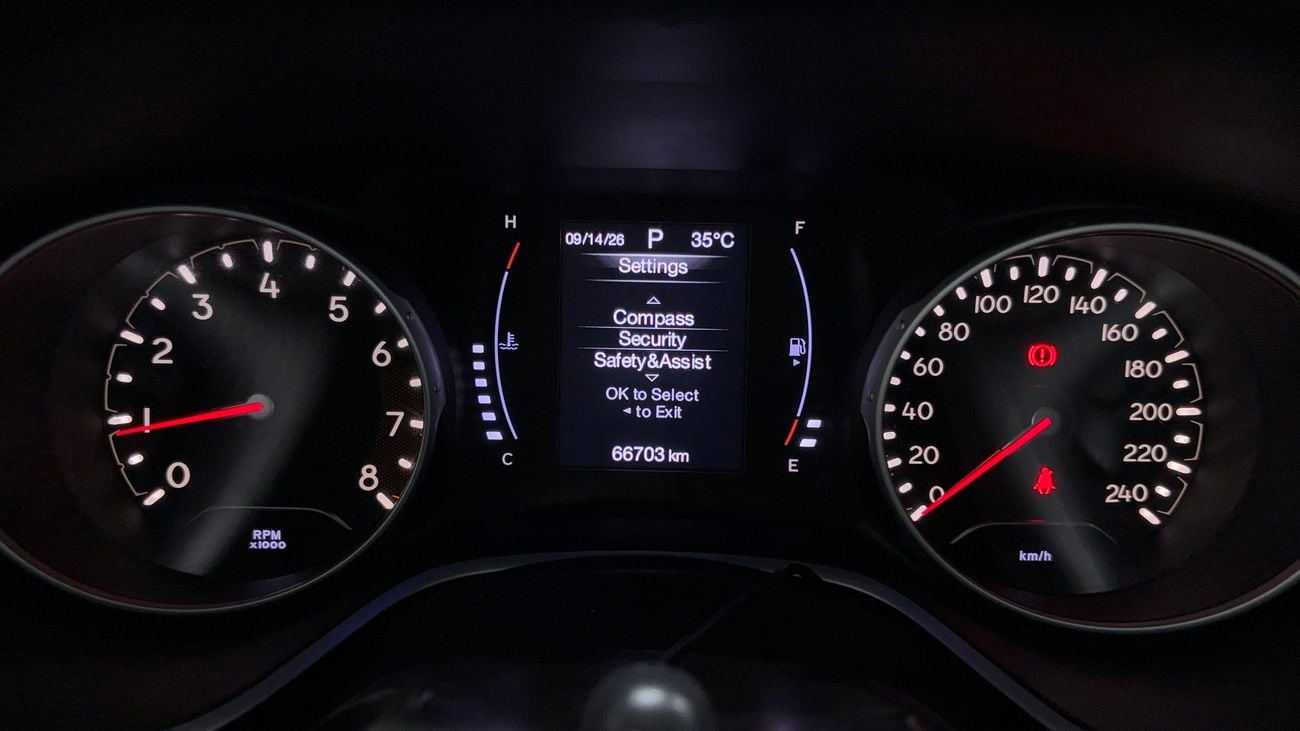 Jeep Compass LONGITUDE 2019 | AED 511/Month | 0 DP | 30 Day Return | Warranty | Service History