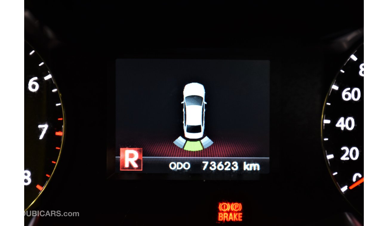 Kia Cadenza ONLY 73000 KM! 2011 Model!! in White Color! GCC Specs