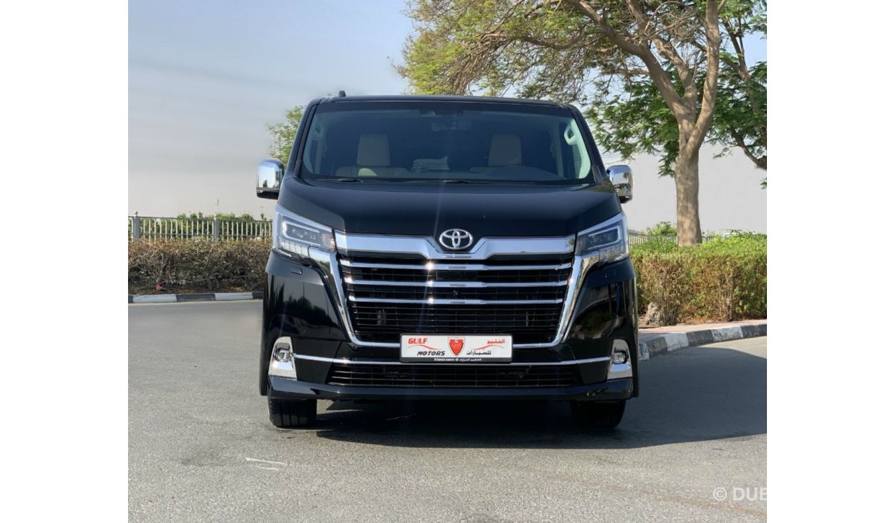 تويوتا جرافينا GCC - TOYOTA GRANVIA 2020 - JUST 1000 KM - AGENCY WARRANTY - SERVICE CONTRACT