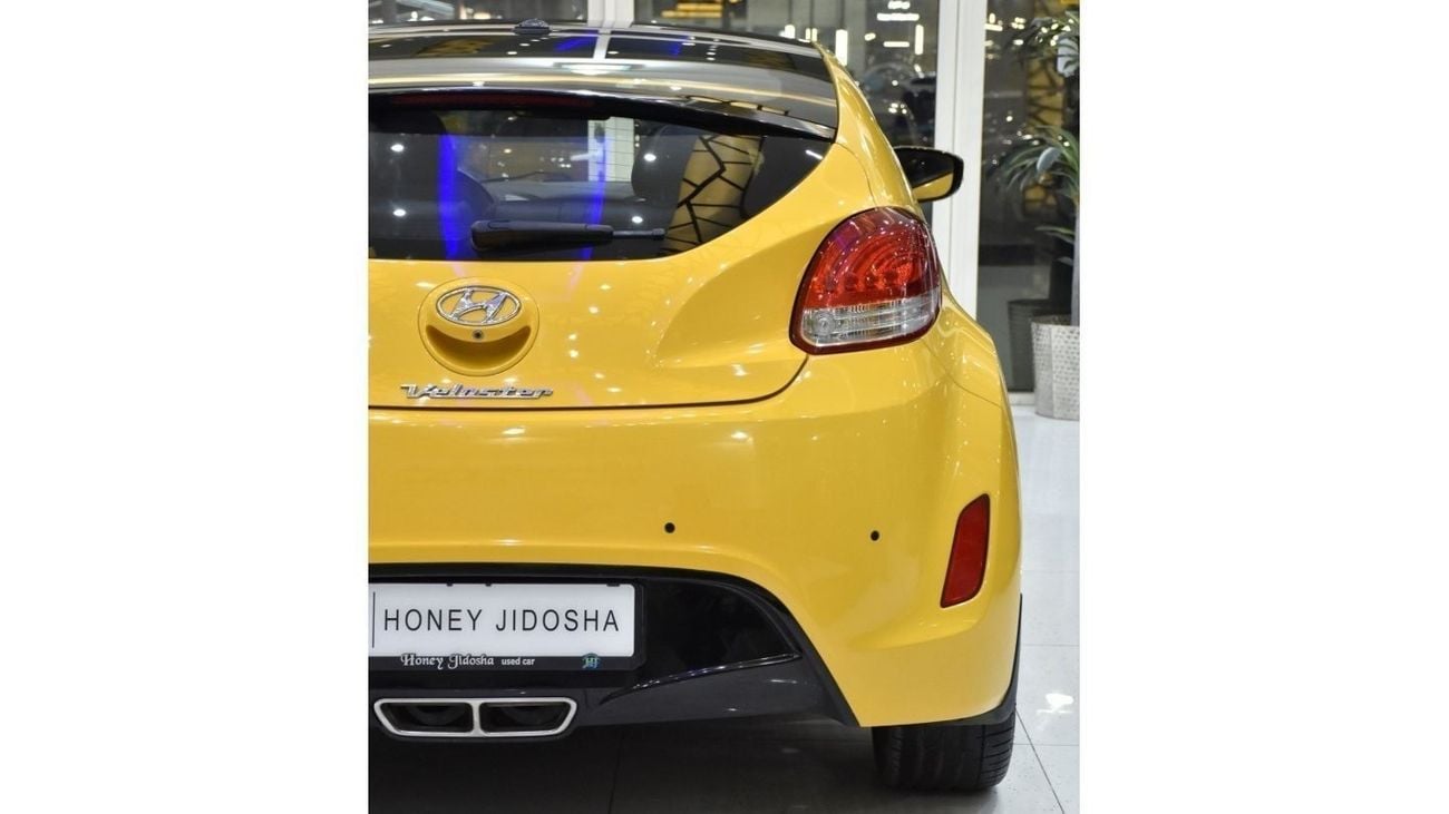 Hyundai Veloster EXCELLENT DEAL for our Hyundai Veloster ( 2015 Model ) in Yellow Color GCC Specs