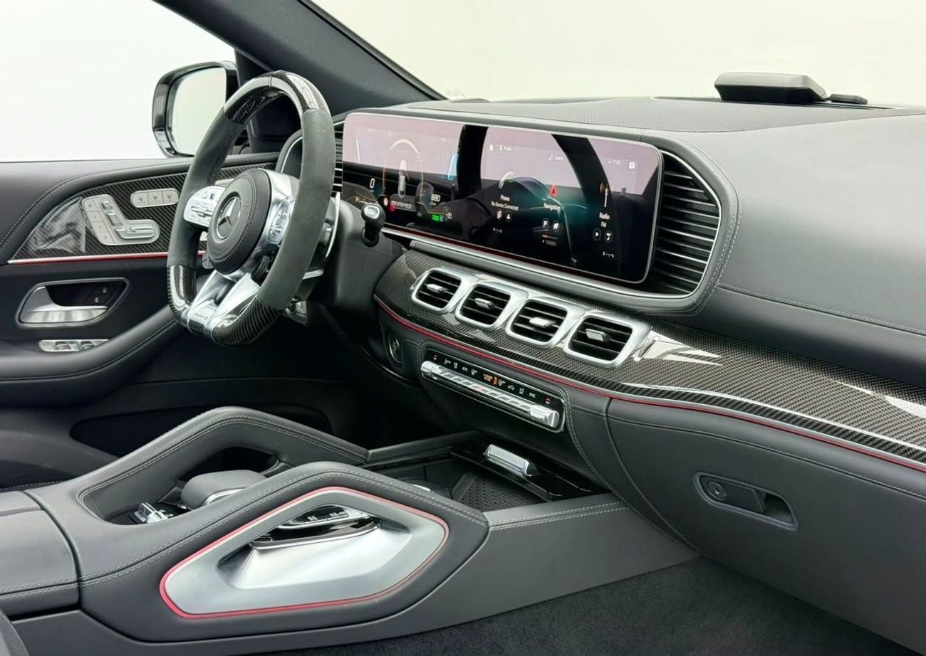 Mercedes Benz GLE 63 AMG S 2021 Mercedes Benz GLE 63 Coupe, Warranty, Carbon Fiber Interior, Fully Loaded, Japanese