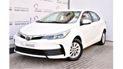 Toyota Corolla AED 1272 PM | 2.0L SE GCC WARRANTY