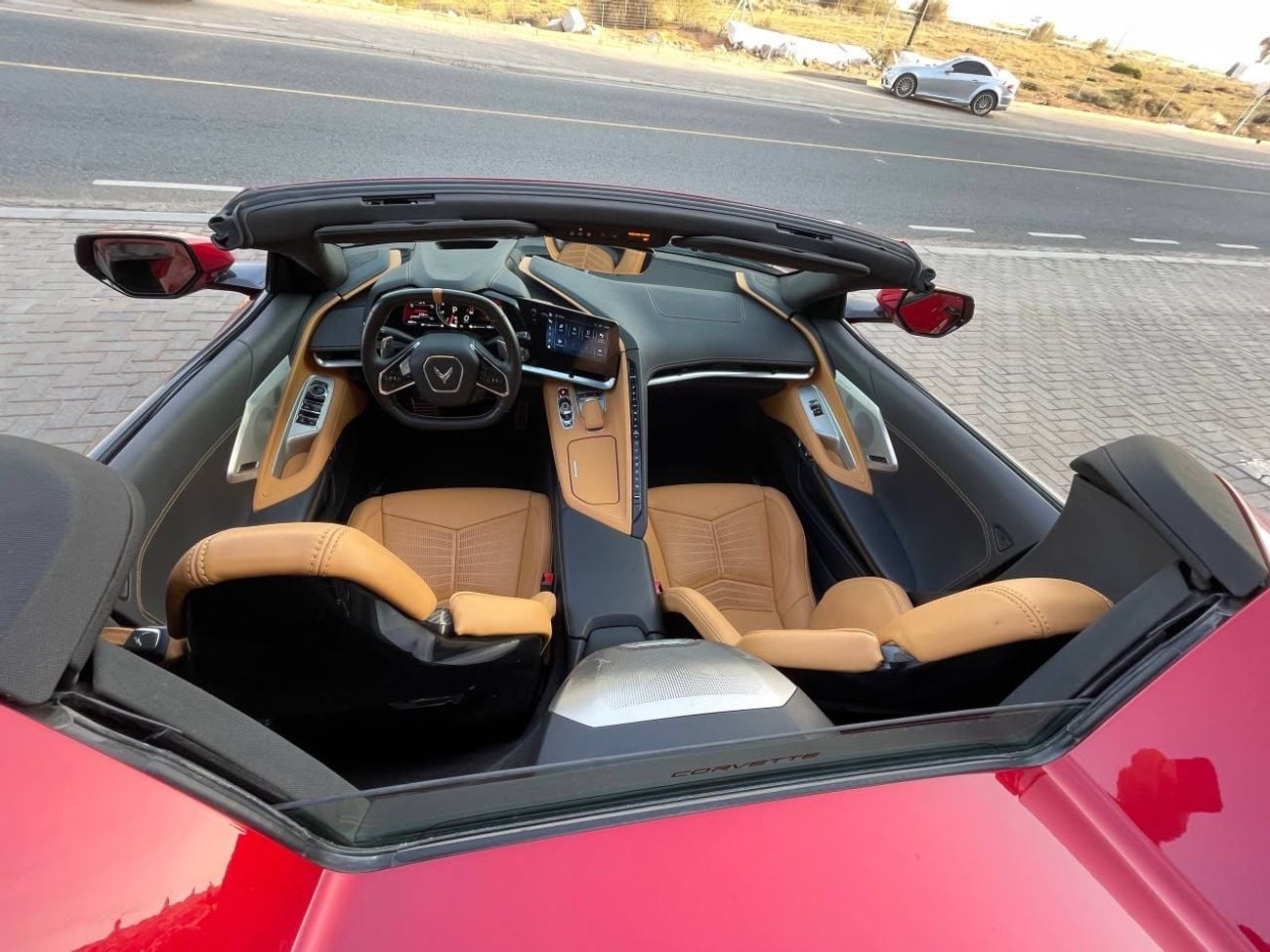 Chevrolet Corvette STINGRAY 3LT Z51 6.2L V8 / CONVERTIBLE / LOW MILEAGE / FULL OPTION / BIG SCREEN