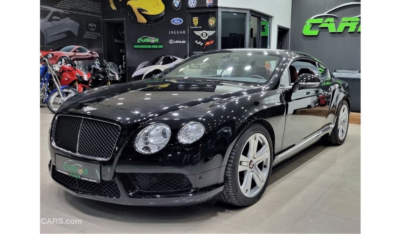 Bentley Continental GT BENTLEY GT 2014 GCC IN PERFECT CONDITION WITH 62K KM ONLY FOR 249K AED