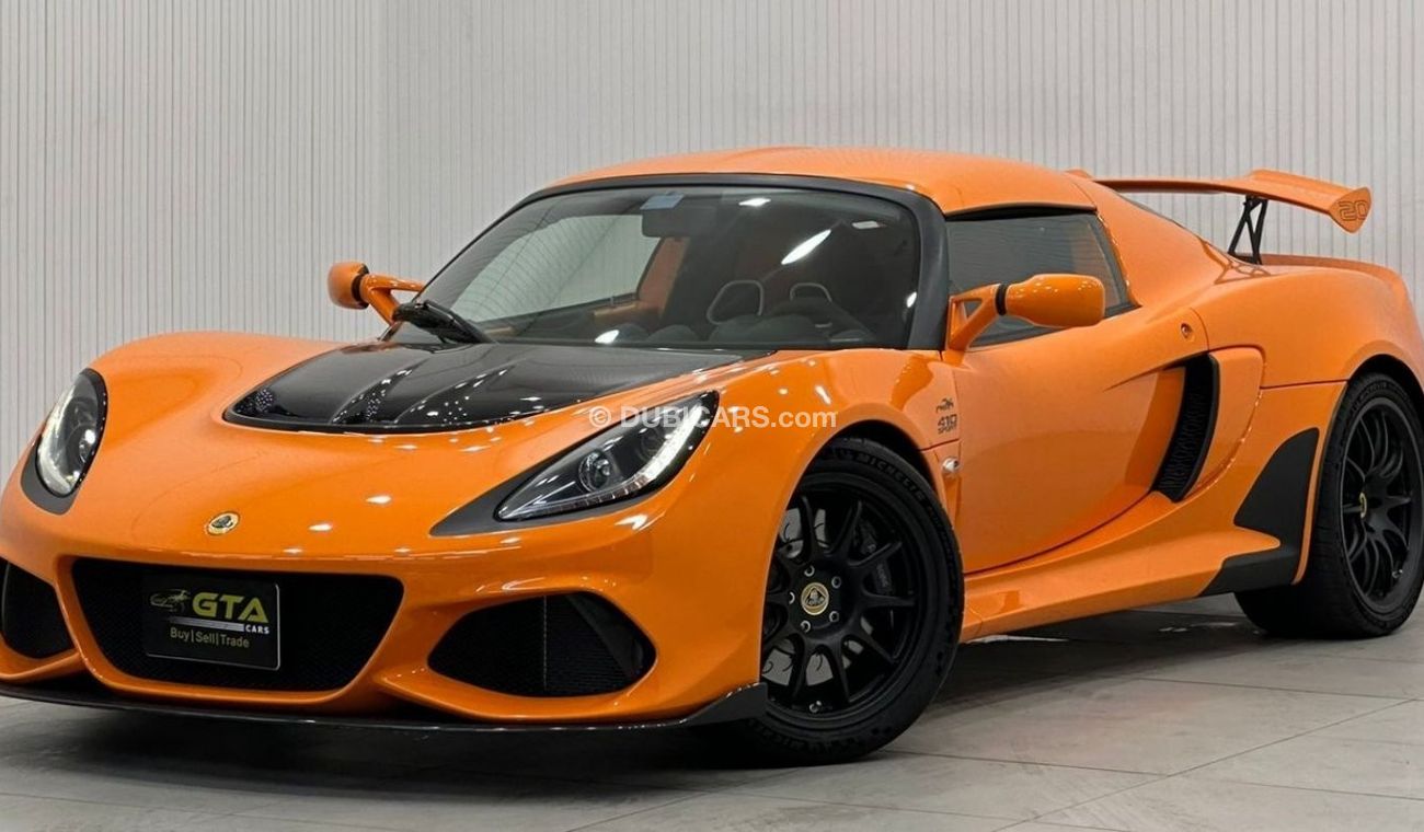 Lotus Exige 2021 Lotus Exige 410 Sport 20th Anniversary Edition, Manual Transmission, Excellent Condtion, GCC