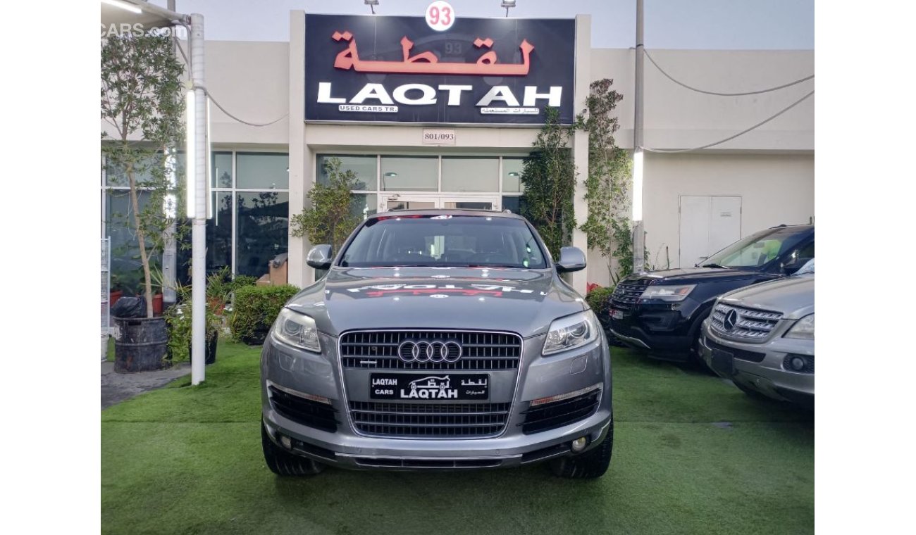 Audi Q7 Gulf model 2009, panorama, leather, cruise control, screen, alloy wheels, in excellent condition