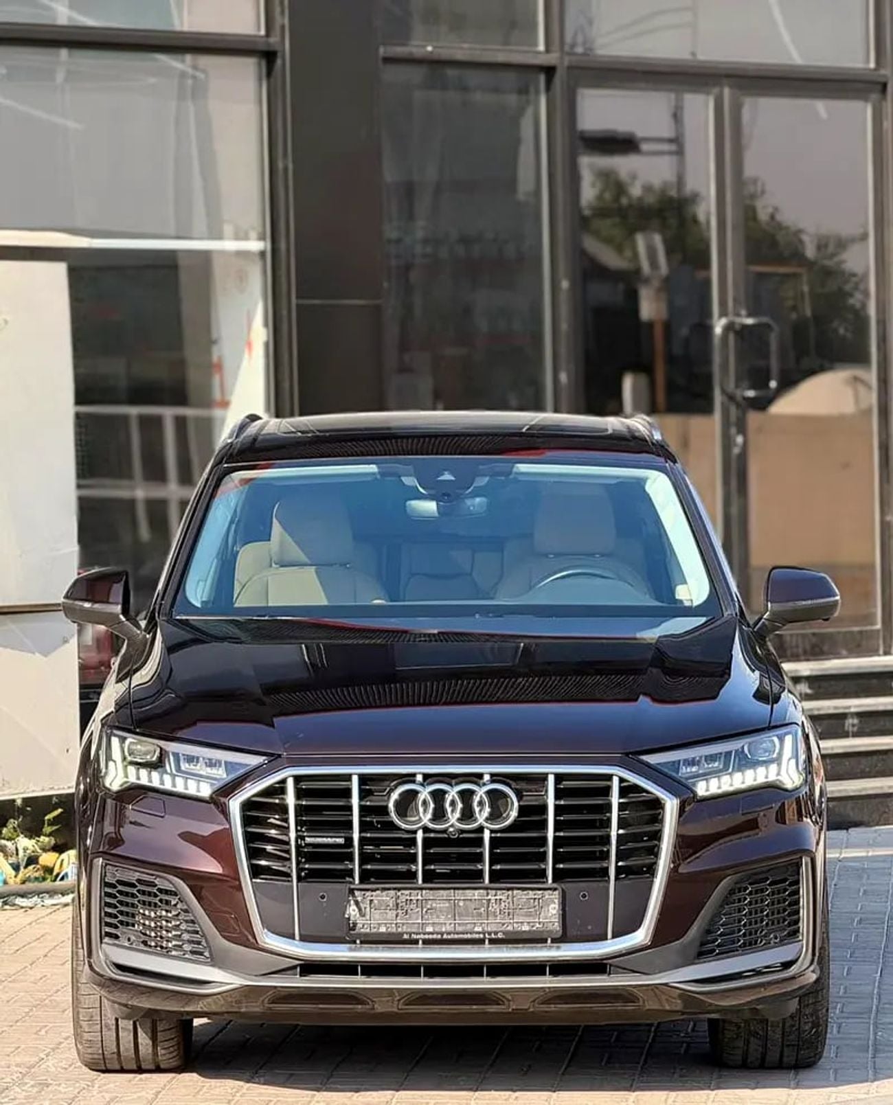 أودي Q7 55 TFSI quattro S Line 2.0L MORYA JESWANI CARS FOR USED AUTOMOBILE TRADING CO.L.L.C