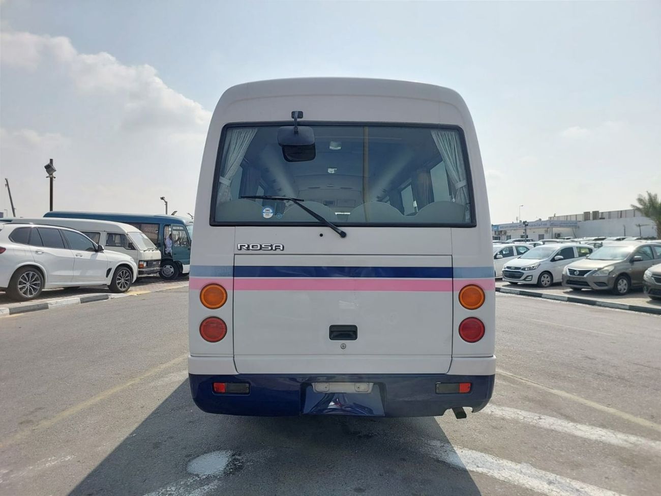 ميتسوبيشي روزا (RAMADAN OFFER) MITSUBISHI ROSA BUS RHD 2004 MODEL 4.9 L DIESEL MANUAL(PM00020)