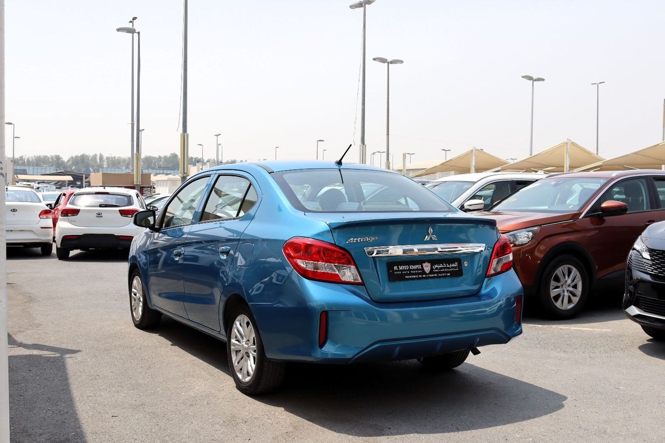 Mitsubishi Attrage GLX Highline ACCDIENTS FREE - GCC - ENGINE 1.2 - PERFECT CONDITON INSIDE OUT -