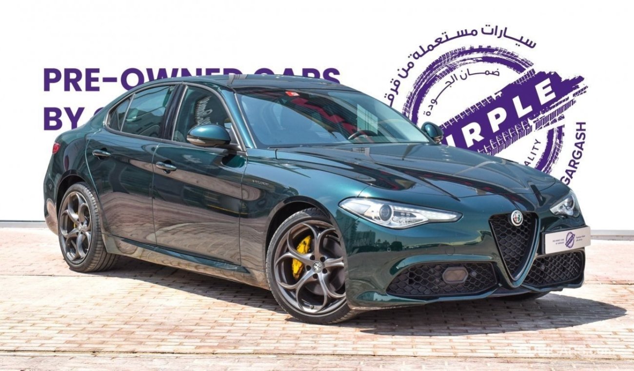 Alfa Romeo Giulia VELOCE 2.0L | GCC | WARRANTY | SERVICE CONTRACT