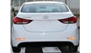 Hyundai Elantra Hyundai Elantra 2015 GCC 1.6 in excellent condition without accidents, very clean from inside and ou