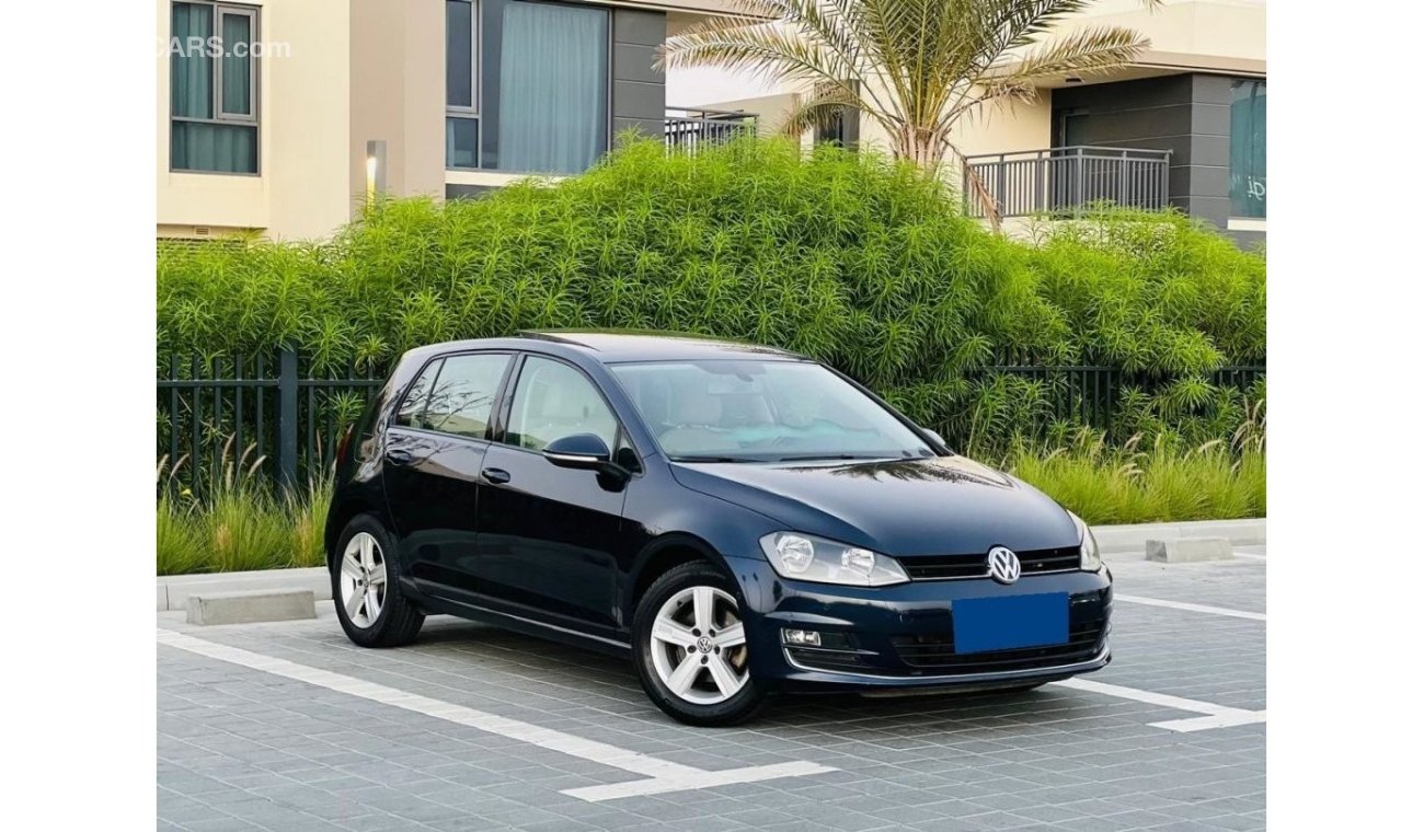 فولكس واجن جولف || GCC || Service History || Sunroof || Well Maintained