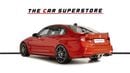 BMW M3 Competition 3.0L Rosso Corsa BMW Individual Color-Carbon Ceramic Brakes-Gold Brake Calipers