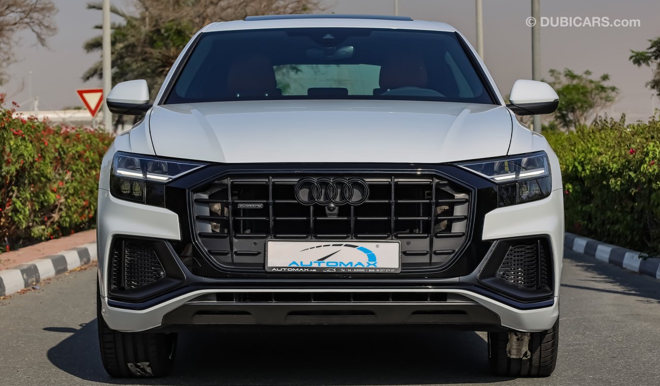 أودي Q8 3.0L V6 Quattro 55-TFSI S-Line , خليجية 2022 , 0 كم , مع ضمان 3 سنوات أو 100 كم