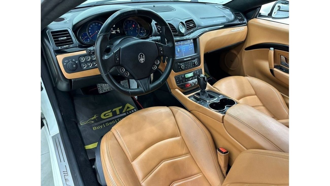 مازيراتي جران توريزمو 2015 Maserati GranTurismo Sport(Full Option), Service History, GCC