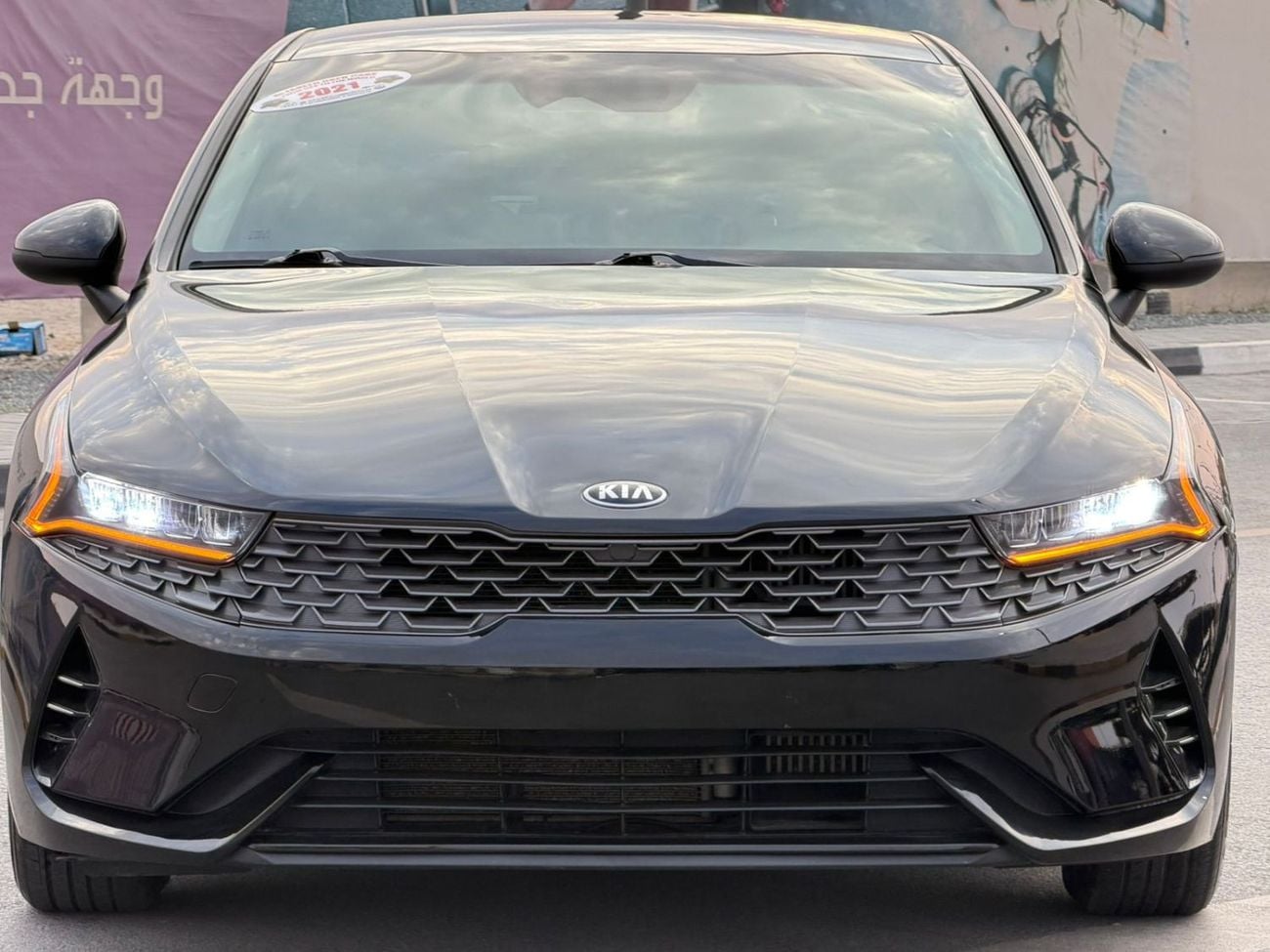 كيا K5 وراد أمريكي بدون حوادث السيارات