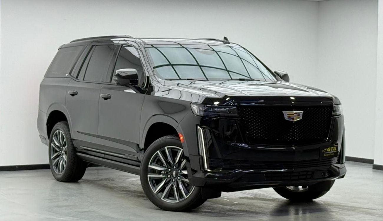 Cadillac Escalade Sport Platinum 6.2L 4WD 2022 Cadillac Escalade Sport Platinum, 07/2027 Cadillac Warranty, 09/2028 Se