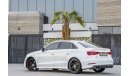 Audi S3 | 1,645 P.M | 0% Downpayment | Full Option | Immaculate Condition!