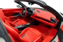 Ferrari 296 GTS CARBON FIBRE FRONT SPOILER | LIFT SYSTEM | COLOURED SPECIAL STITCHING
