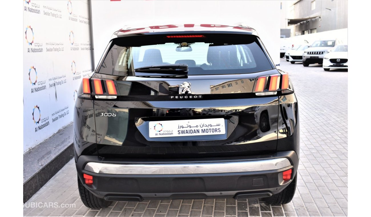 Peugeot 3008 AED 1468 PM | 1.6L ACTIVE GCC WARRANTY