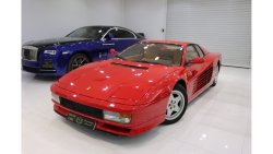 Ferrari Testarossa 1991, 55,000 KM, Japanese Specs, **PININFARINA-DESIGNED CAR**