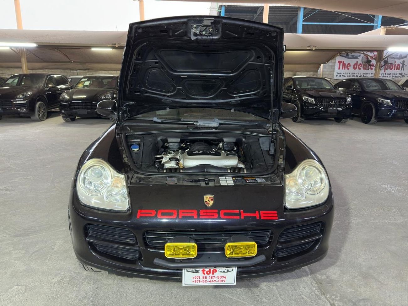 بورش كايان PORSCHE CAYENNE S 2006 4.5L | ROOF-MOUNTED LIGHT BAR | BLACK LEATHER SEATS | OFF-ROAD CUSTOMISED