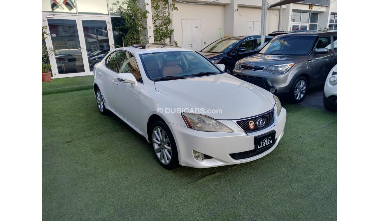 Lexus IS250 2010 model, American specifications, leather hatch, cruise control, alloy wheels, sensors, Android s