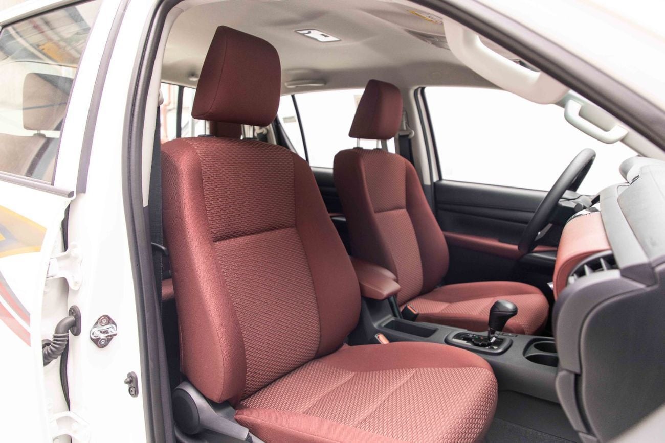 Toyota Hilux DLX 2.4L - Super White Inside Red | Export Only