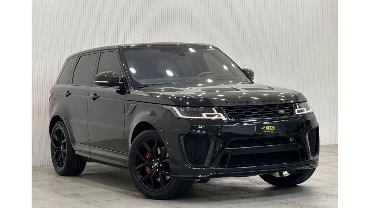 Land Rover Range Rover Sport 2022 Range Rover Sport SVR, 2027 Range Rover Warranty + Service Pack, Full Options, Low Kms, GCC