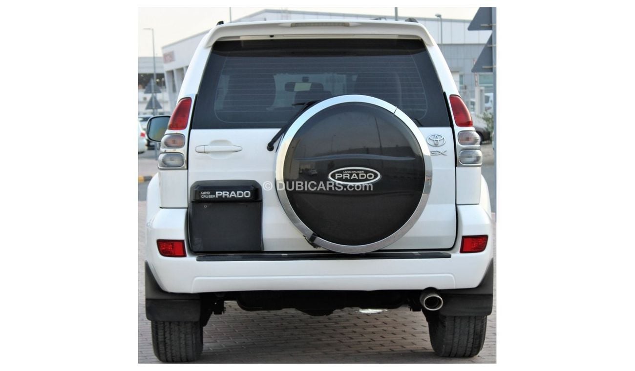 تويوتا برادو تويوتا برادو 2006 خليجي صبغ وكالة  4 سلندر بحالة ممتازة بدون حوادث نظيفه جدا من الداخل والخارج